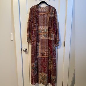 Long Boho Duster